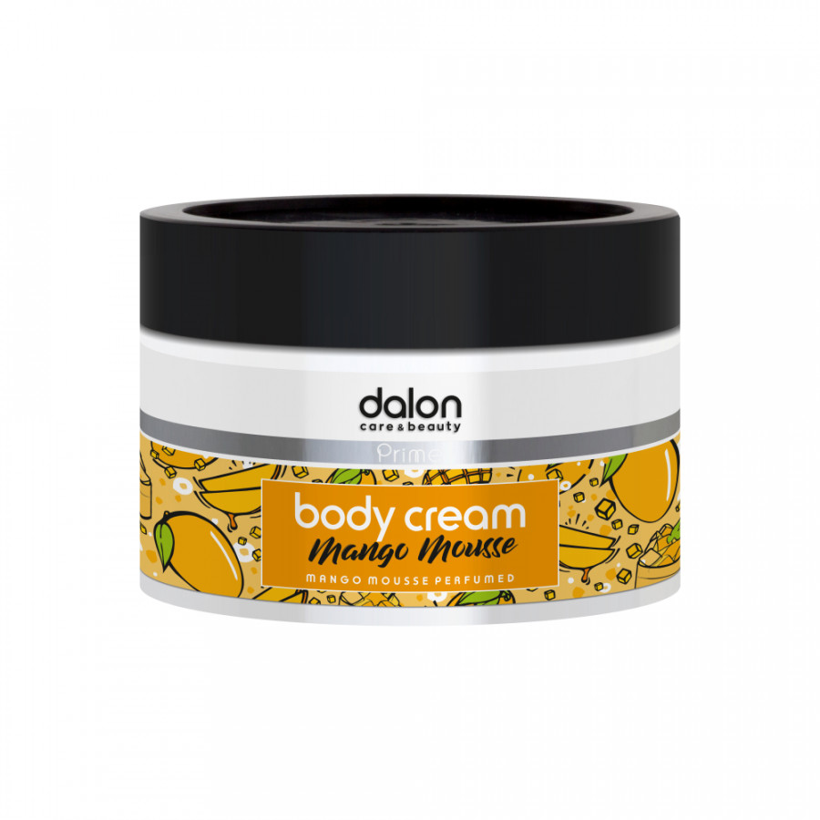 web Prime Body Cream Mango Mousse 500ml-900x900
